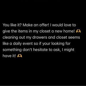 Bundles and Offers Welcomed!